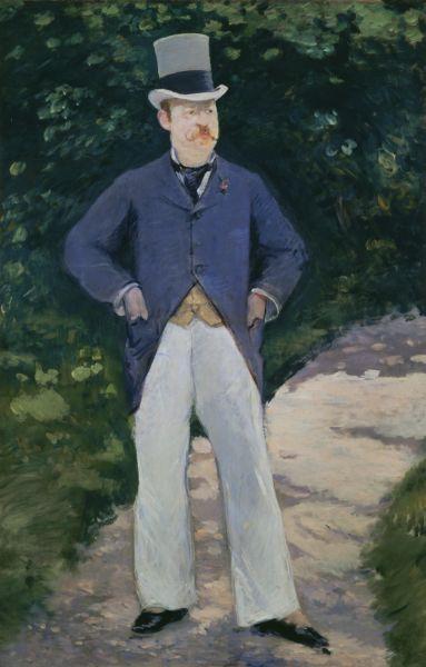 Edouard Manet Portrait of Monsieur Brun Sweden oil painting art